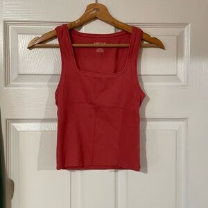 American Eagle Outfitters Red Tank Top